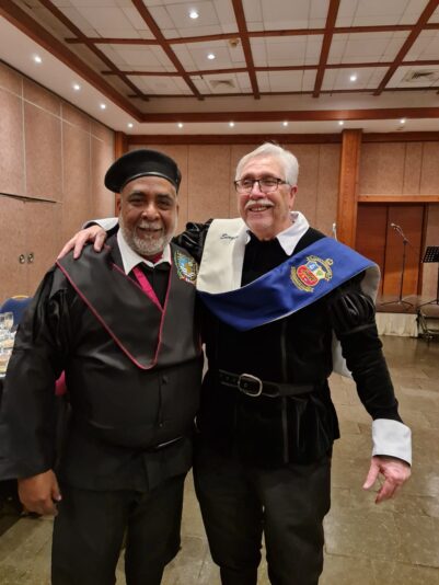 con Papaya en la UTP